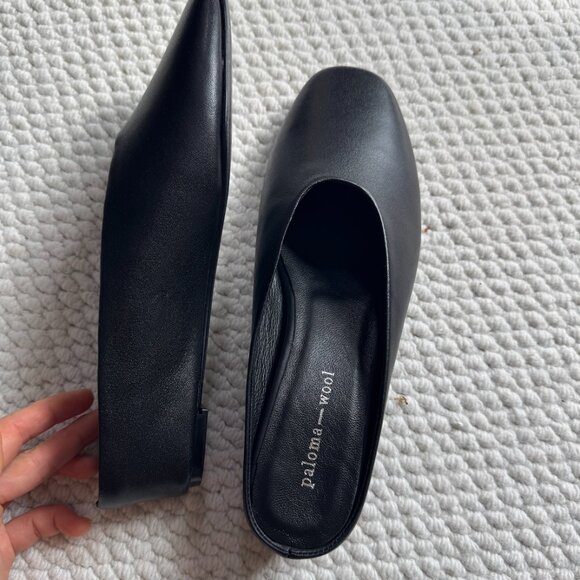 Paloma wool black real leather mule - Picture 3 of 4